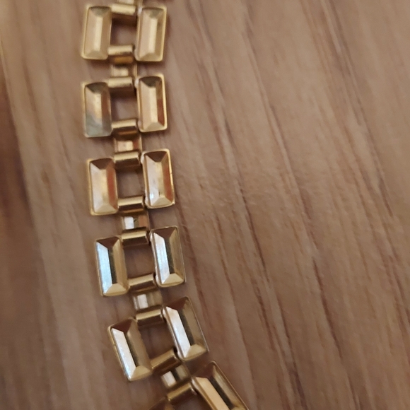 Vintage Avon 1985 Choker Bold Links Necklace Gold Tone 18” - Picture 7 of 12
